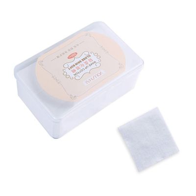 FOYTOKI 1000pcs Non-Woven Makeup Facial Pads for Gentle Makeup Removal Skin-Friendly Cosmetic Cotton Pads for Daily Skincare and Toner Application
