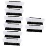 BIUDECO 8pcs Portable Nail Brush Household Nail Cleaner Soft Bristles for Easy Fingernail and Toenail Cleaning for Home Salon and Travel Use view 1
