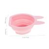 ASAKKURA 2pcs Bunny-shaped Silicone Makeup Brush Cleaner Bowl Hanging Design for Easy Storage Multipurpose Cleaner for Makeup Sponges and Brushes Chic and Practical for Home Use view 2