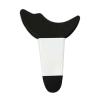 ChuYiElegance Winged Tip for Women Routine, black,white handle view 1