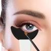 ChuYiElegance Winged Tip for Women Routine, black,white handle view 3