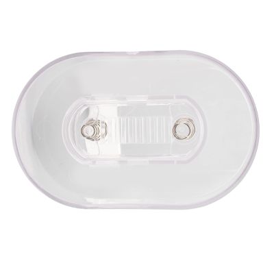 Zunate Rinser, Shaving Cleaner, Portable Shaving Cleaner Tool for Manual Push Type Beard Clipper, Convenient Beard Trimmer Rinser, Clipper Blade Cleaner (Transparent)