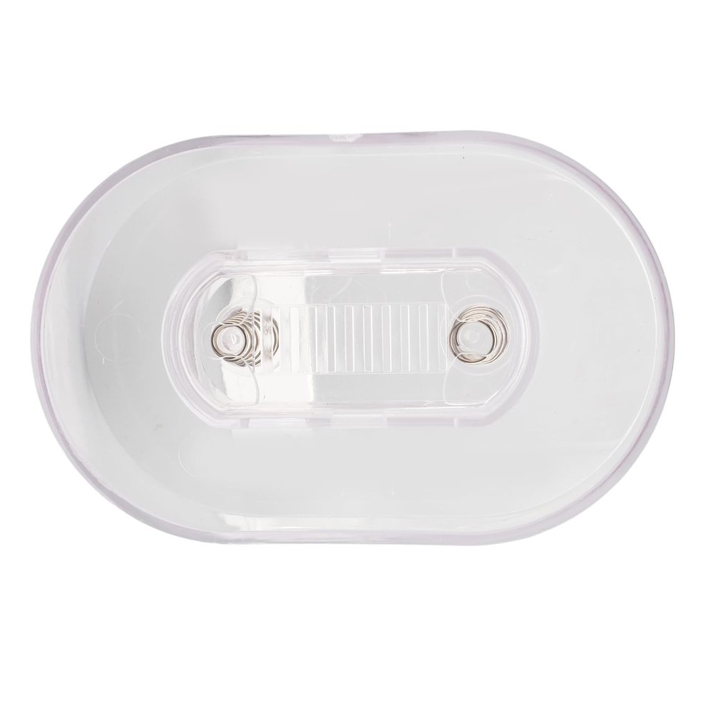 Zunate Rinser, Shaving Cleaner, Portable Shaving Cleaner Tool for Manual Push Type Beard Clipper, Convenient Beard Trimmer Rinser, Clipper Blade Cleaner (Transparent)