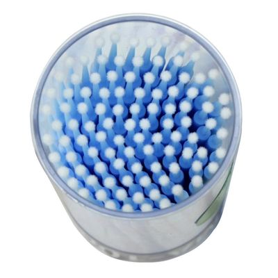 ASAKKURA 100pcs Disposable Eyelash Extension Micro Brush Applicators for Mascara Gentle Eyelash Adhesive Remover Clean Fake Lashes Holder
