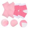 ADOCARN 2pairs for Men Heel Pain Relief Gel Cracking Preventing Reusable Heel Sleeves Washable Foot Sleeve view 2