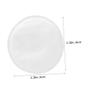 SKISUNO 100pcs Round Makeup Remover Pads Soft Durable Cleansing Face Pads for Daily Use for Sensitive Skin and Travel Biodegradable Cotton Design view 2
