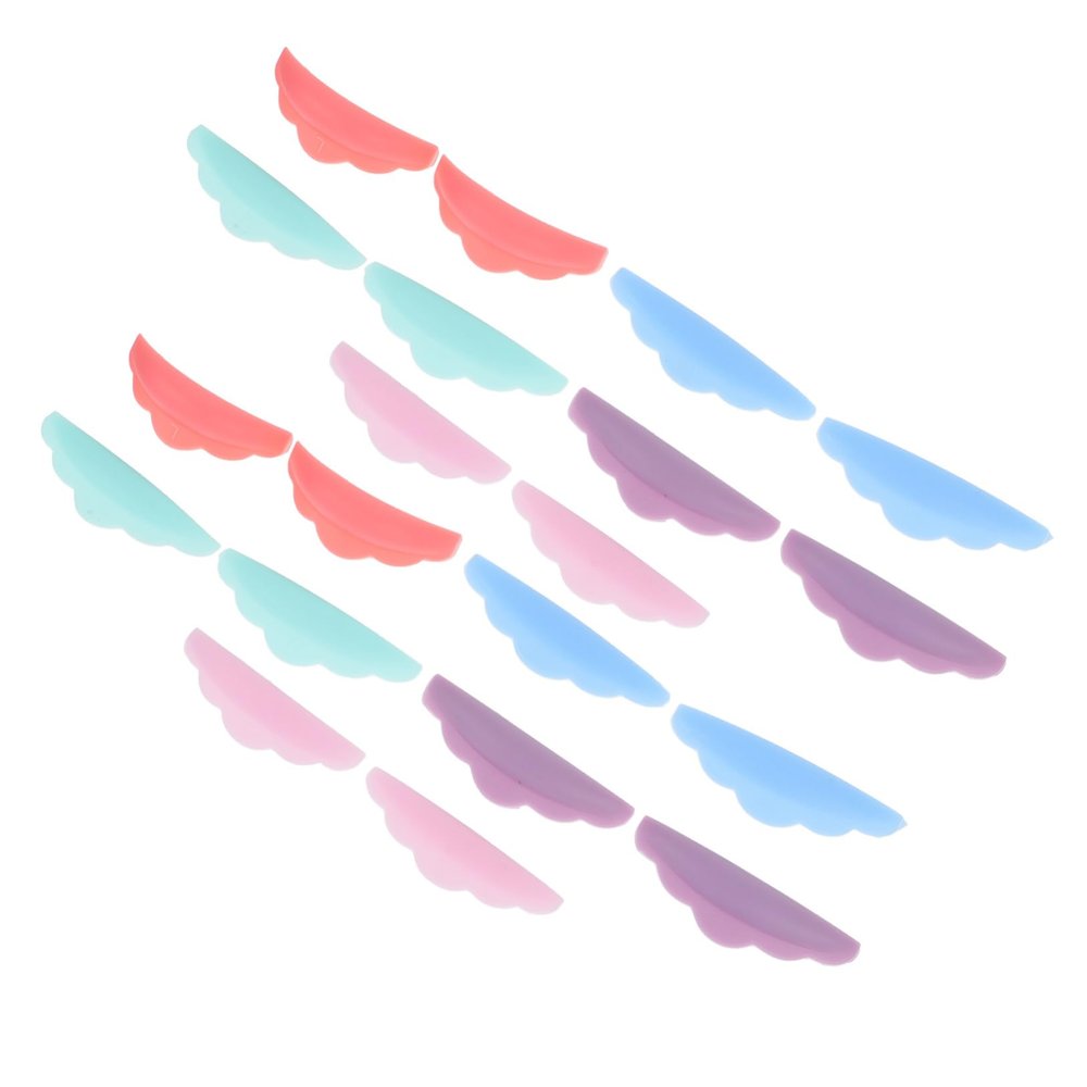 NULYLU Eyelash Spacer for Extensions 10 Pairs Silicone Lash Lift Pad Reusable Grafting Tte Pad Lash Gasket for Beauty Salons
