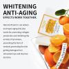 AILKE Vitamin C Organic Milk Soap Bar, Reduce Wrinkles, Anti-Aging, Smooth & Soften Skin, All-Natural, Handmade Soap for All Skin Types, 7oz (Pack of 3) view 3