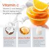 AILKE Organic Vitamin C Brightening Soap, With Shea Butter, Coconut Oil, Goat Milk, Reduce Wrinkles, Anti-Aging, Improve Skin Elasticity, for Face, Body, 7oz (Pack of 5) view 4