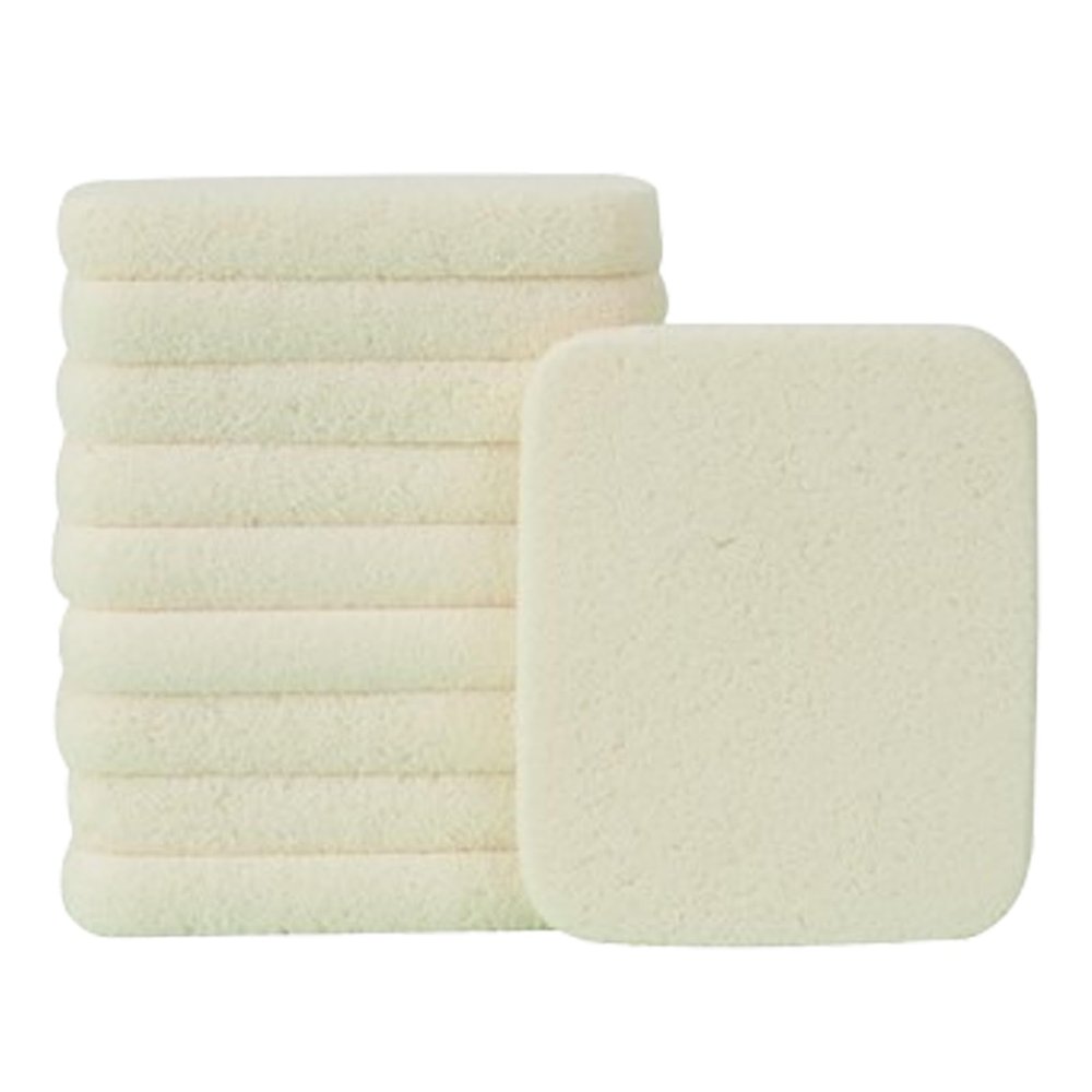 10 Pcs Square Makeup Sponges Cosmetic Foam Pad Beauty Makeup Foundation Powder Blender Facial Powder Puff Applicators