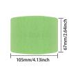 LJJCSFF 1 Roll Barber Neck Bands Tissue Neck Wraps Barber Paper Neck Strips for Hair Cutting Barber Accessories Green Haircut Styling Tool view 2
