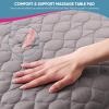 2-Piece Thick Quilted Massage Table Sheets Set  Waterproof Massage Table Cover & Face Cradle Cover for Spa, Salon & Home  Extra Comfort view 2