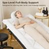 3inch Plush Lash Bed Topper Set  Waterproof Massage Table Topper, Cozy Pillow Top Mattress Fits Spa & Massage Tables For Esthetician Lash Artist,Includes White Massage Pad & Face Cradle Cover view 4