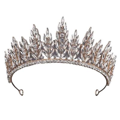 Crown,king crown,tiara,crowns for women,princess crown, Hair Jewelry Crown Tiaras for Women Luxury Gorgeous Crystal Leaves Wedding Crown Royal Queen Tiaras Headbands for Girls Prom Bridal Crowns Bride