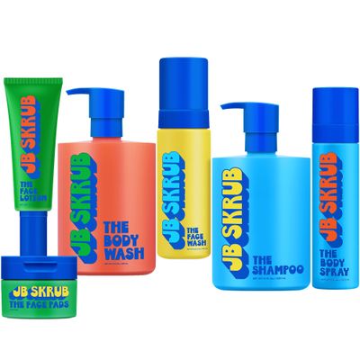 JB SKRUB The Ultimate Bundle and The Shampoo Gift Set- Complete Skin and Hair Care Set for Kids, Tweens, and Teens - Daily Freshness to Fuel Confidence