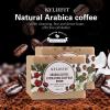 AILKE BOOST LUSTER Arabica Coffee Exfoliating Soap Bar, Gentle Clean Skin, Reduce Dark Spots, Enriched with Coconut Oil, Shea Butter, Improve Dry And Dull Skin, 7 oz (Pack of 5) view 2