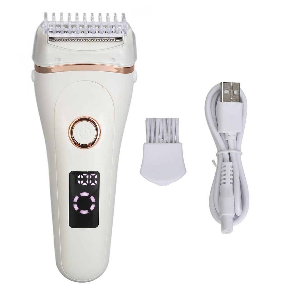 Vomeko Electric Body Hair Trimmer, Bikini Trimmer,Wet Dry Compact Trimmer,Multi Functional Digital Hair Removal Epilator,Waterproof