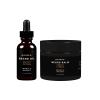 Golden Grooming Beard Bundle for Black Men | Natural Beard Growth Kit with Shea Butter (Regular, Smoky Citrus) view 1