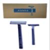 720 Pcs Disposable Twin Blade Razors with Safety Cap, Stainless Steel Blades view 1