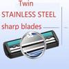 720 Pcs Disposable Twin Blade Razors with Safety Cap, Stainless Steel Blades view 4