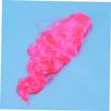 MOBUTOFU Fashion Wig Cover for Women Long Curly Hair Wig Halloween Woman Hairpiece view 2