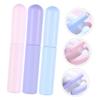 ASAKKURA 3pcs Lip Brush Makeup Brush Kit Silicone Lipstick Applicator Concealer Women Beauty Tools view 3