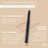 Glo Skin Beauty Cream Stay Shadow Stick (Canvas) - Multi-Purpose Eyeshadow Mineral Makeup Can Also Be Used as Liner on Lips or Cheeks, 12-Hours of Wear view 2