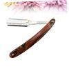FOMIYES Barber Razor Holder Manual Razor for Men Metal Shaving Tool Safe Easy Replacement for Beard Sideburns Short Fine Hair view 4