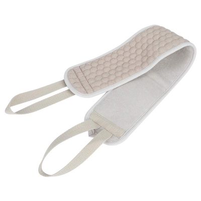 Back Loofah for Shower, Soft Frosted Polyester Cotton Back Scrubber Exfoliating Body Scrubber Back Brush Loofah Cloth Exfoliating Washcloth for Men and Women