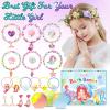 Bath Bombs for Girls Kids with Surprise Inside, 20 Pcs Fun Princess Fizzy Bath Bomb with Jewelry Toys, Mermaid Gifts for Daughter Granddaughter Niece, Girls Gift Set for Birthday Christmas view 2