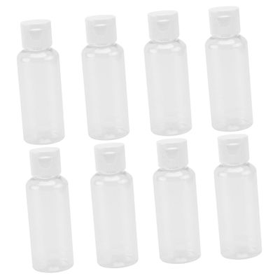 OHPHCALL 15pcs Travel Empty Plastic Bottles with Caps for Skincare Shampoo Lotion and Gels Leak and Containers for Easy Dispensing