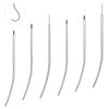 BodyAce 16G 18G 20G Piercing Tapers Can Be Bent Arbitrarily, Threadless Insertion Pin Screw On Assistant Tool, Body Piercing Stretching Kit for Ear/Nose/Lip/Eyebrow [18G(1.0mm) Bend Arbitrarily] view 1