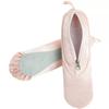 1pc Pink Canvas Ballet Shoe Cosmetics Case, Large Capacity Multifunctional Zipper Bag, Cosmetics and Office Stationery Organizer view 1