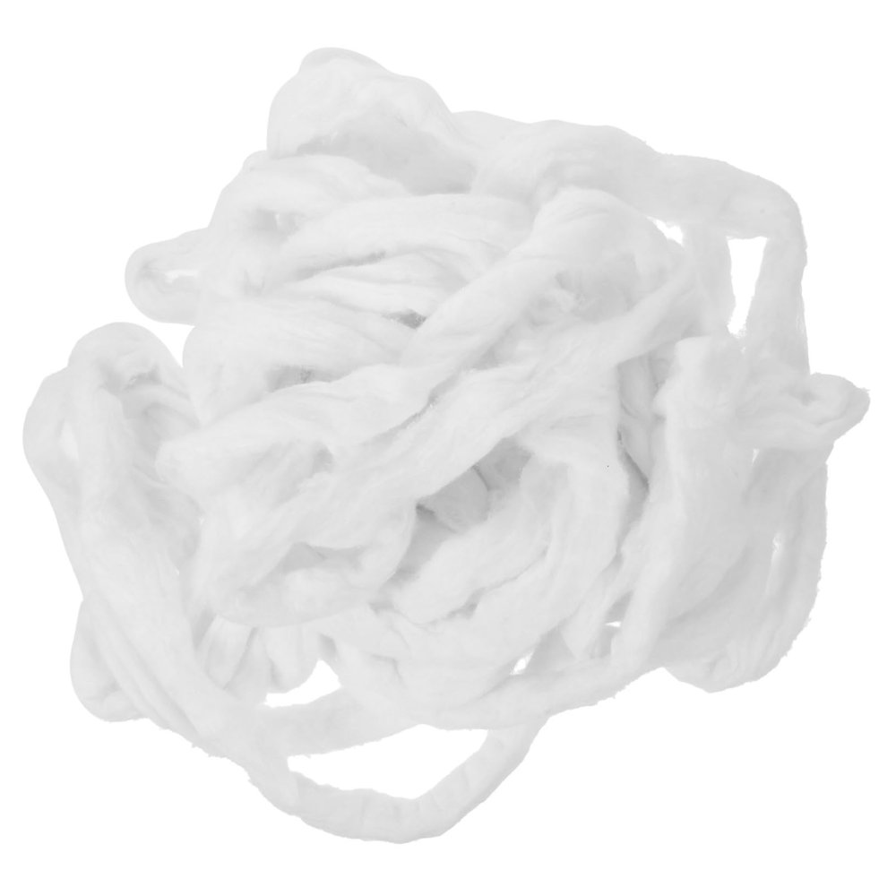FOYTOKI 1bag Single-use Cotton Perming Strips for Hair Salon Highly Absorbent Coil Strips with Rope for Easy Styling and Quick Water Absorption Hair Dyeing and Perming