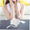 FOYTOKI 1bag Single-use Cotton Perming Strips for Hair Salon Highly Absorbent Coil Strips with Rope for Easy Styling and Quick Water Absorption Hair Dyeing and Perming view 3