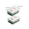 ADOCARN 4pcs Makeup Remover Sponge Foundation Powder Mahjong Style Sponge Applicators for Cosmetics view 2