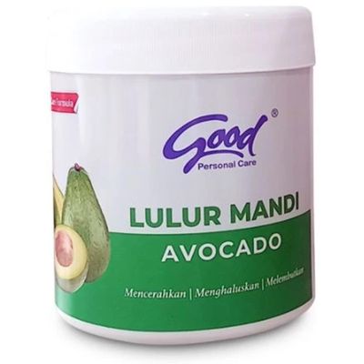 Good Personal Care Lulur Mandi, Balinese Spa Body Scrub, 1kg, Avocado (Pack of 1)