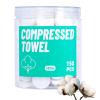 Compressed Towels, 150 Pack Expanding Cotton Face Towels for Travel, Camping, Gym - disposable Washcloths Mini Towel Tablets view 1