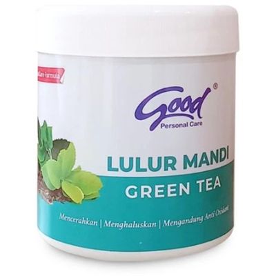 Good Personal Care Lulur Mandi, Balinese Spa Body Scrub, 1kg, Green Tea (Pack of 1)
