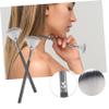 ADOCARN 10pcs Fan Makeup Brushes for Highlighter Blush and Loose Powder Versatile Acid Applicator for Effortless Application and Comfortable Grip and Design view 3