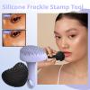 Silicone Freckles Stamping Tool Longwear Silicone Stamp Makeup Accessories For Women And Girls Quick Application view 4