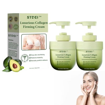 Luhaka STDEI Luxurious Collagen Firming Cream, Stdei natural collagen firming cream, Skin Tightening, Deep Moisturizing, For All Areas of the Body (2PCS)