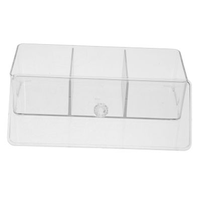 ADOCARN Cosmetic Storage Box Makeup Organizer for Desk Lid Makeup Organiser Office Desk Organizer Jewelry