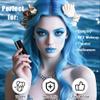 Drawdart Cream-Blendable Light Blue Face Paint Stick, Portable Eye Black Stick for Sports, Full-coverage Cream Face Paint for Halloween Cosplay SFX Corpse Bride Sally Makeup Costume Parties view 3