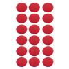 18 PCS Round Makeup Sponge Remover Thick Red Cosmetic Sponge Skincare Facial Sponges Reusable Face Wash Sponges for Cleansing view 1