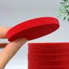18 PCS Round Makeup Sponge Remover Thick Red Cosmetic Sponge Skincare Facial Sponges Reusable Face Wash Sponges for Cleansing view 3