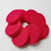 8 PCS Thick Red Cosmetic Sponge Face Sponges for Cleansing Face Washing Small Round Facial Sponges Makeup Remover Sponge Pads view 3