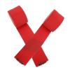 BFLCTTBD 2 Rolls Barber Neck Bands Neck Tape Barber Neck Wrap Hair Edge Paper Neck Strips for Salon Haircuts Barbers Neck Tissue Red view 4