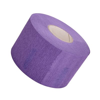 BFLCTTBD 1 Roll Neck Tape Barber Neck Wraps Barber Wrapping Paper Barber Neck Bands Neck Strips for Hair Cutting Barber Accessories Purple