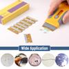 Bates- Single Edge Razor Blades, 200 Pack, Gold, Carbon Steel Razor Blades Single Edge Blades view 4
